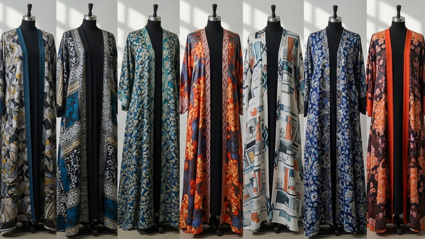 Printed Abaya Designs