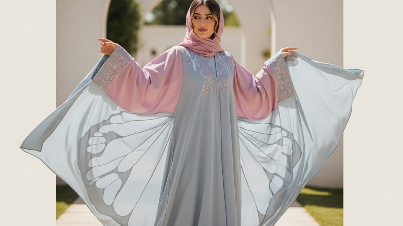 Butterfly Abaya
