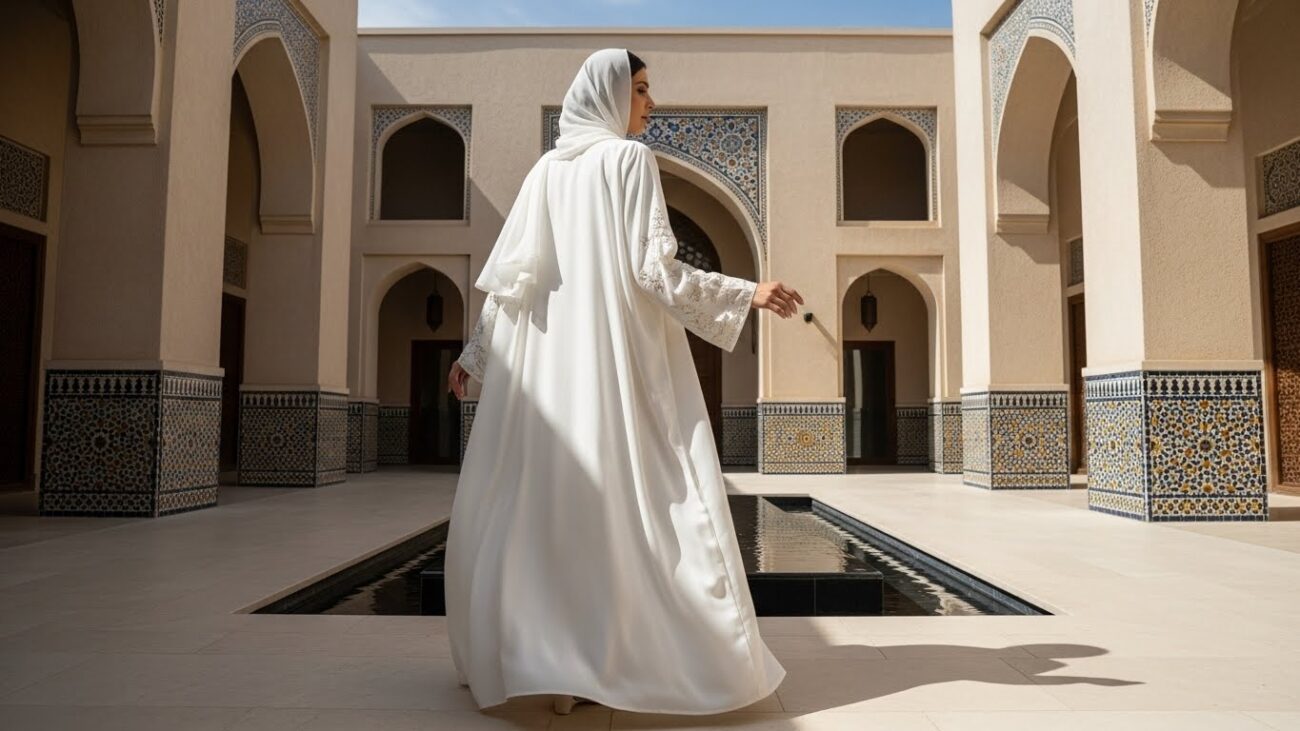 White Abaya