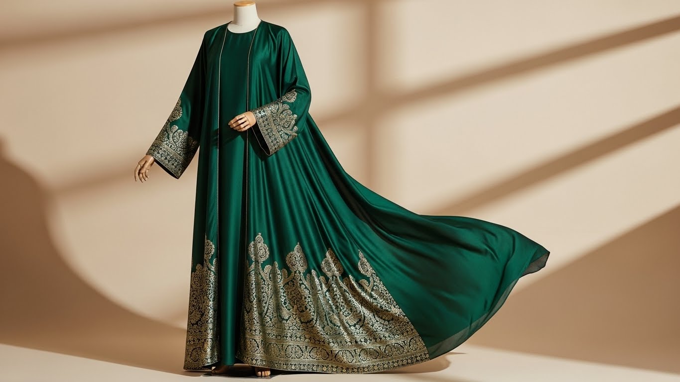 Silk Abaya Design