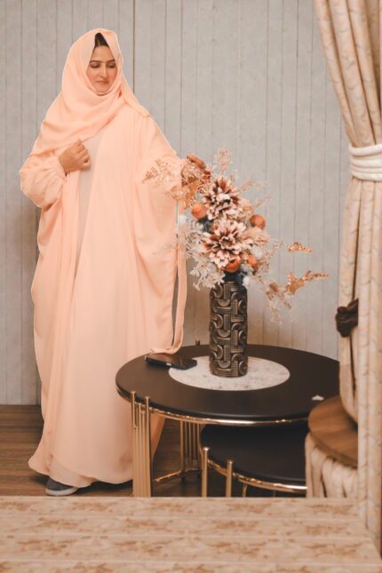 Elegant 3 Piece Kaftan Abaya