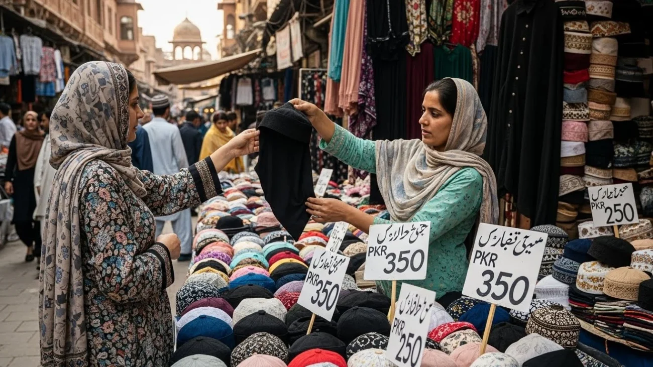 Hijab caps price in Pakistan