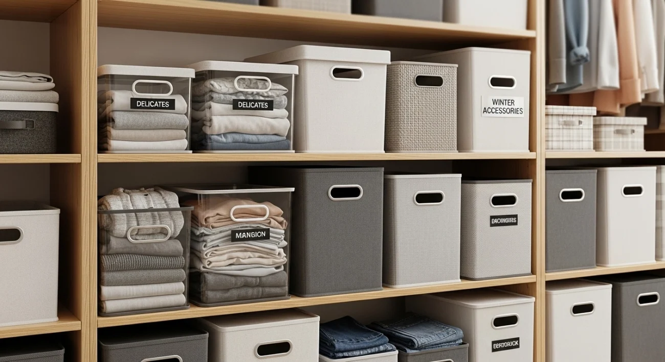 Clothes Storage Bins