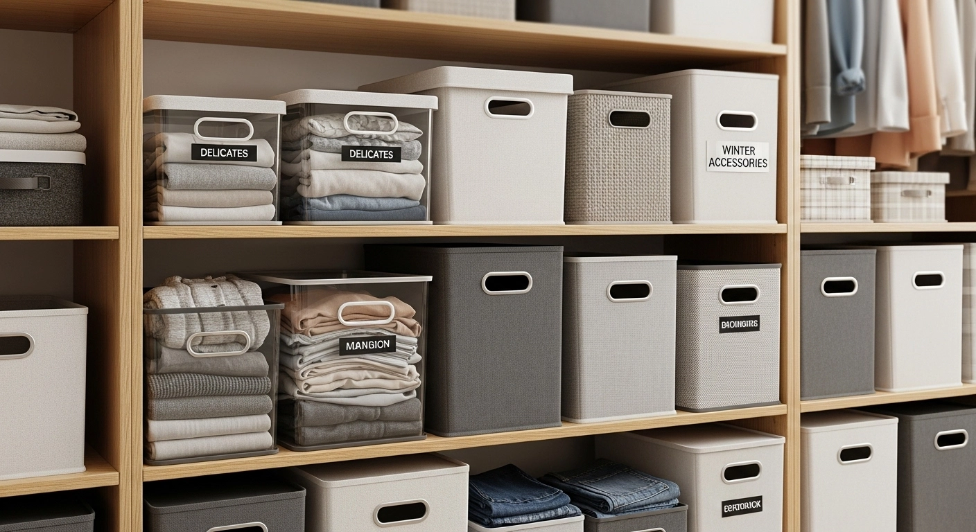 Clothes Storage Bins