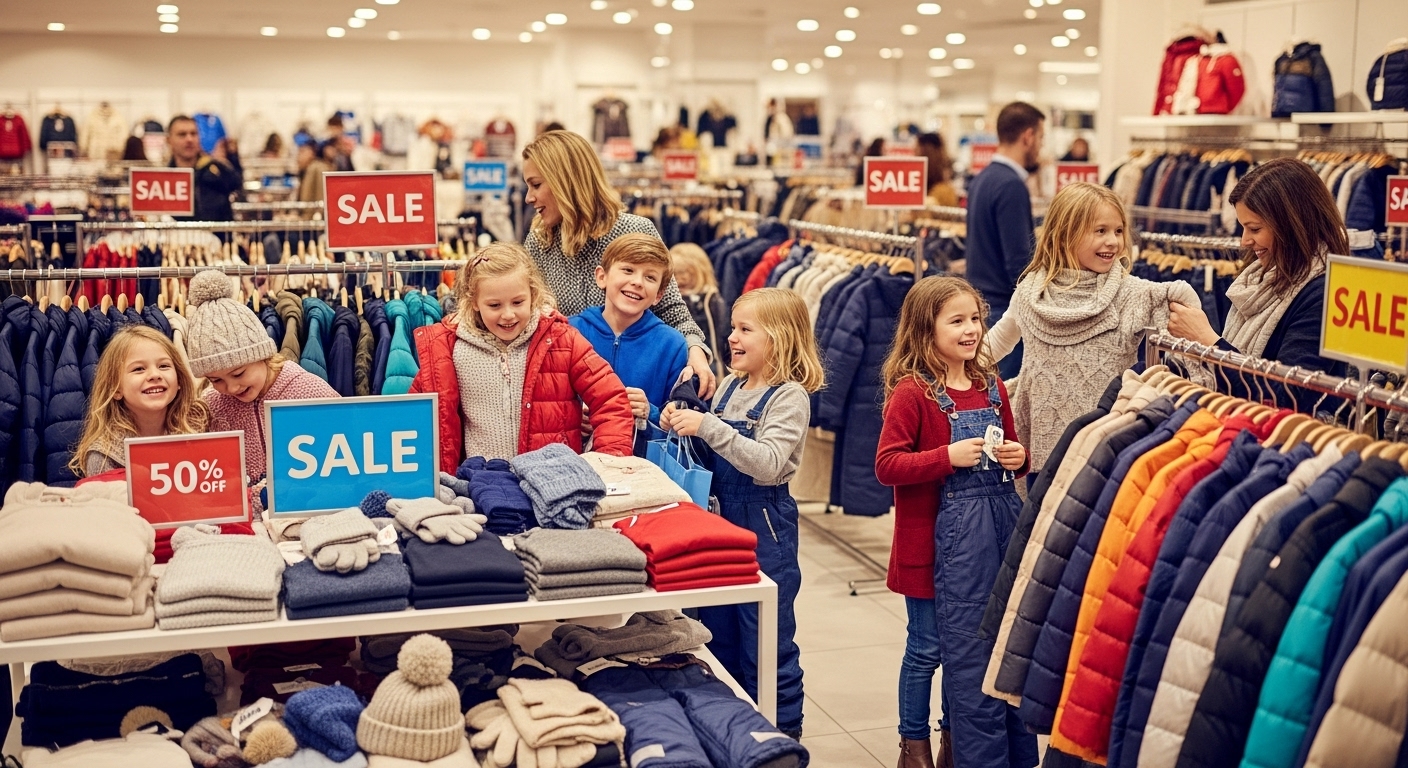 Kids winter clothes sale