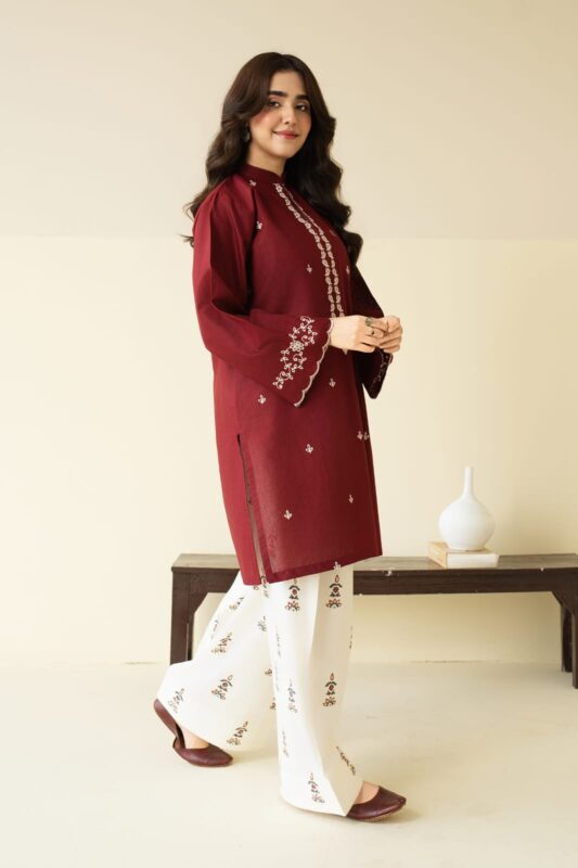 Embroidered 2Pc Dhanak