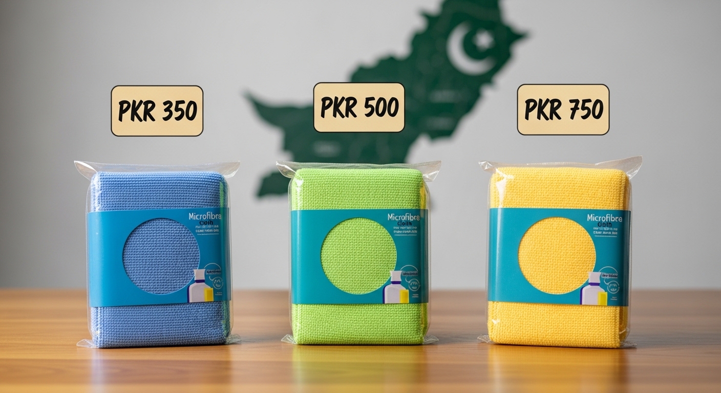 Microfiber cloth price in Pakistan