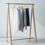 Wooden Cloth Hanger Stand